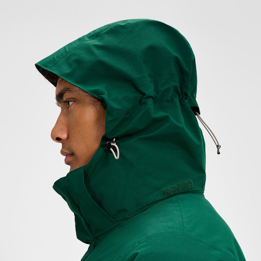 los hombres del escalador 2.0 géminis impermeable de gore-tex 3 en 1 chaqueta - verde berghaus