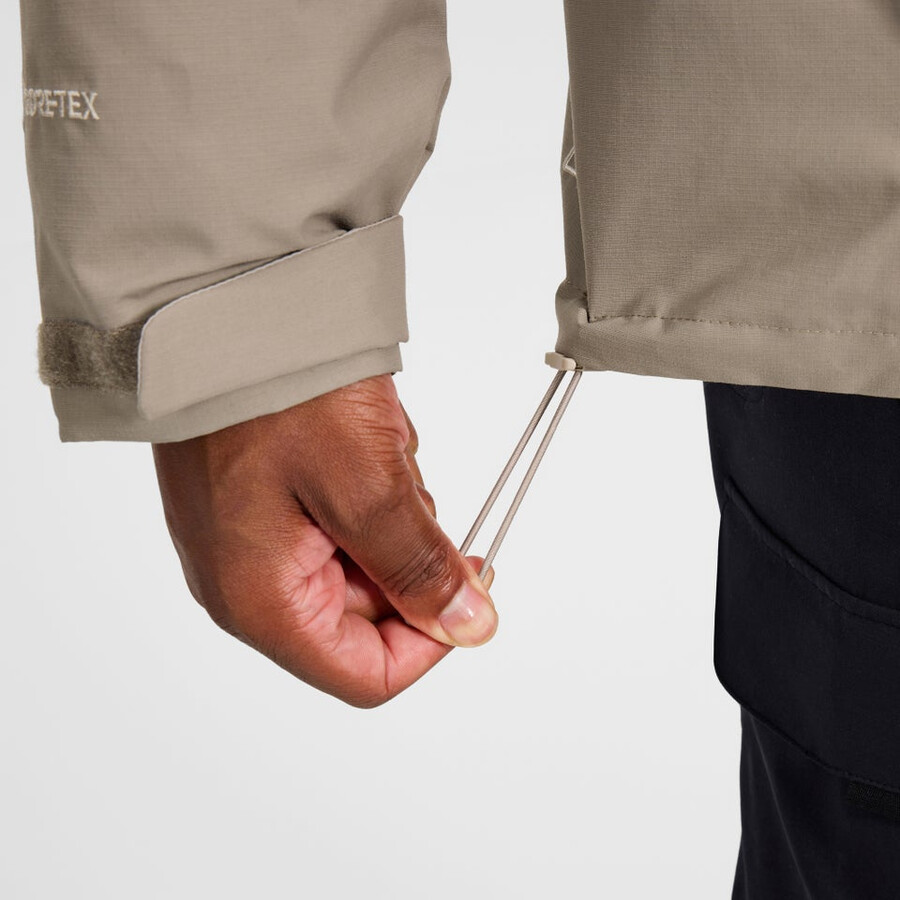 los hombres del escalador 2.0 géminis impermeable de gore-tex 3 en 1 chaqueta - naturalnaranja berghaus