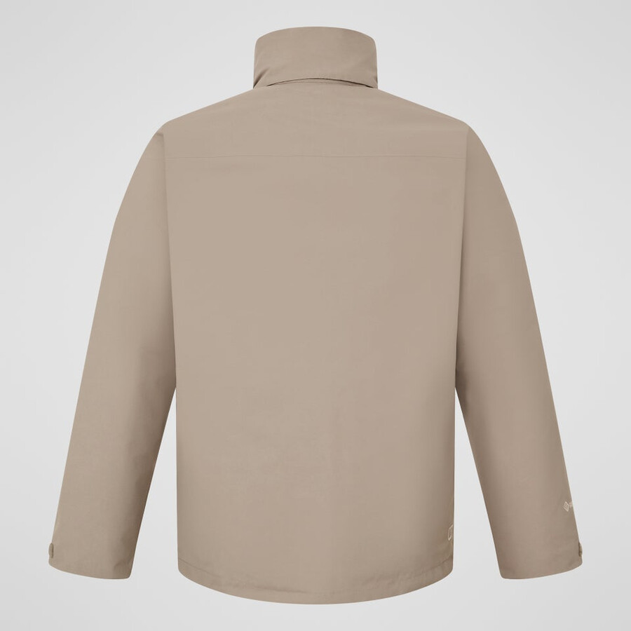 los hombres del escalador 2.0 géminis impermeable de gore-tex 3 en 1 chaqueta - naturalnaranja berghaus