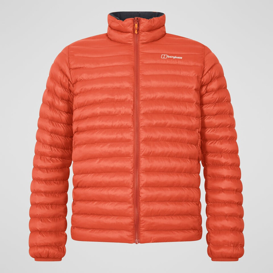 los hombres del escalador 2.0 géminis impermeable de gore-tex 3 en 1 chaqueta - naturalnaranja berghaus