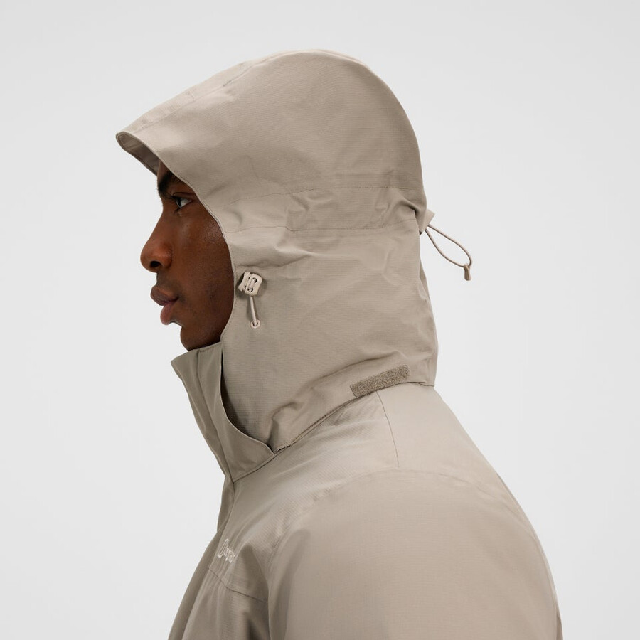 los hombres del escalador 2.0 géminis impermeable de gore-tex 3 en 1 chaqueta - naturalnaranja berghaus