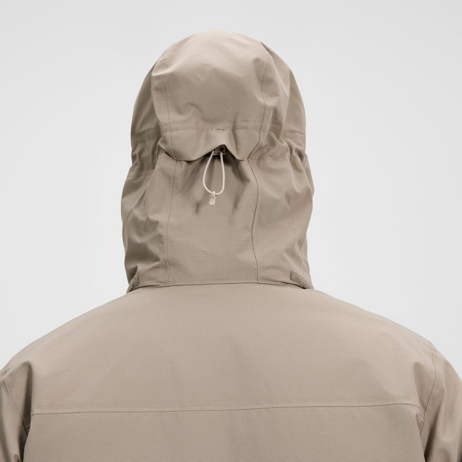 los hombres del escalador 2.0 géminis impermeable de gore-tex 3 en 1 chaqueta - naturalnaranja berghaus