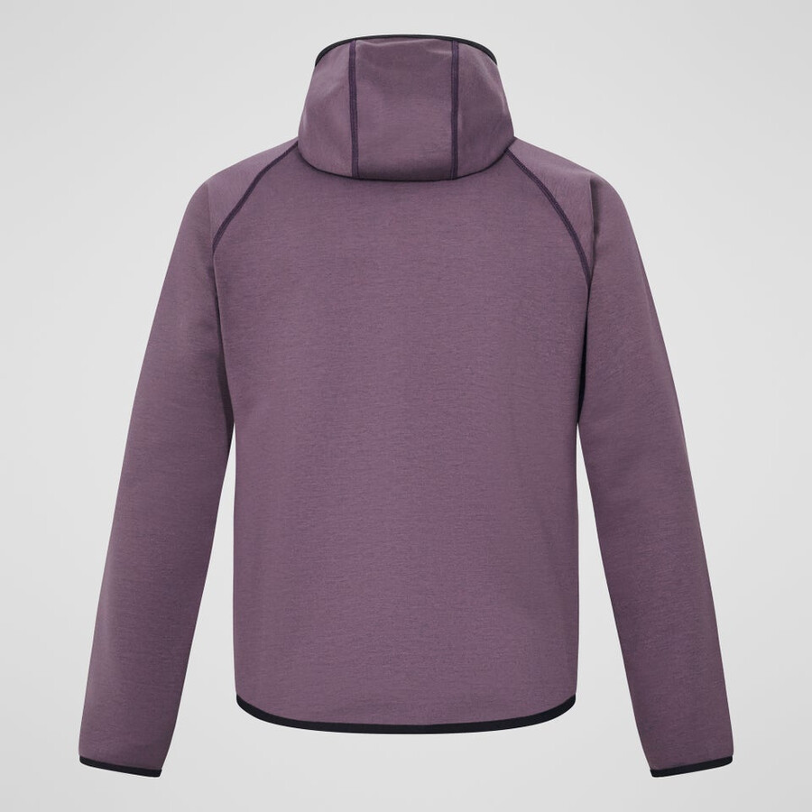 los hombres trawden híbrido chaqueta púrpuranegro berghaus