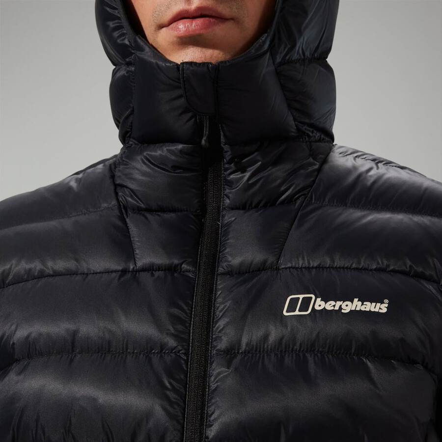 los hombres de la cumbre de los nómadas abajo chaqueta de aislamiento - negro berghaus
