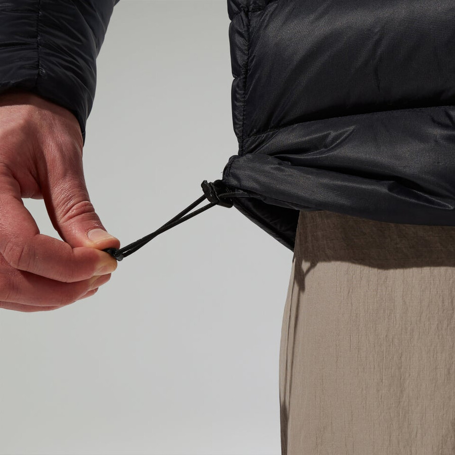los hombres de la cumbre de los nómadas abajo chaqueta de aislamiento - negro berghaus