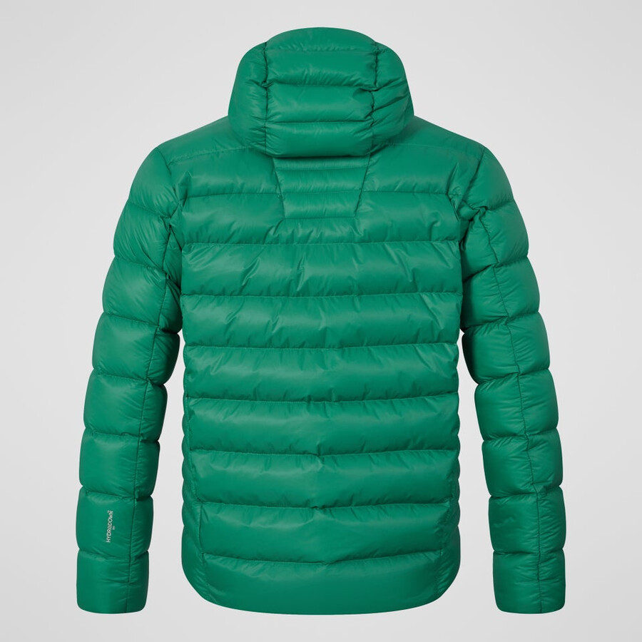 los hombres de la cumbre de los nómadas abajo chaqueta - verde berghaus