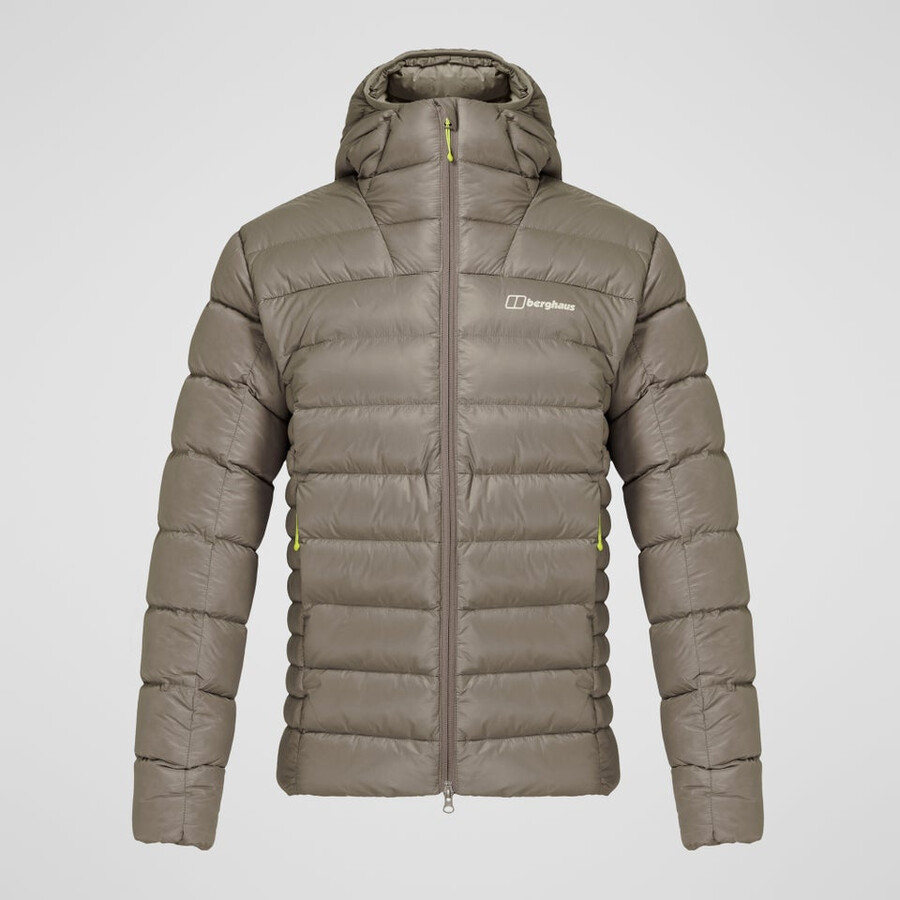 los hombres de la cumbre de los nómadas abajo chaqueta - natural berghaus