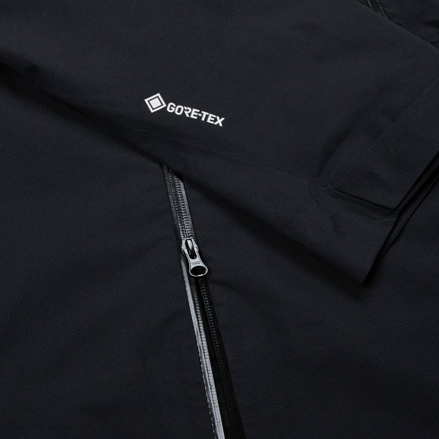 los hombres de la cumbre del buscador de la chaqueta de gore-tex - negro berghaus