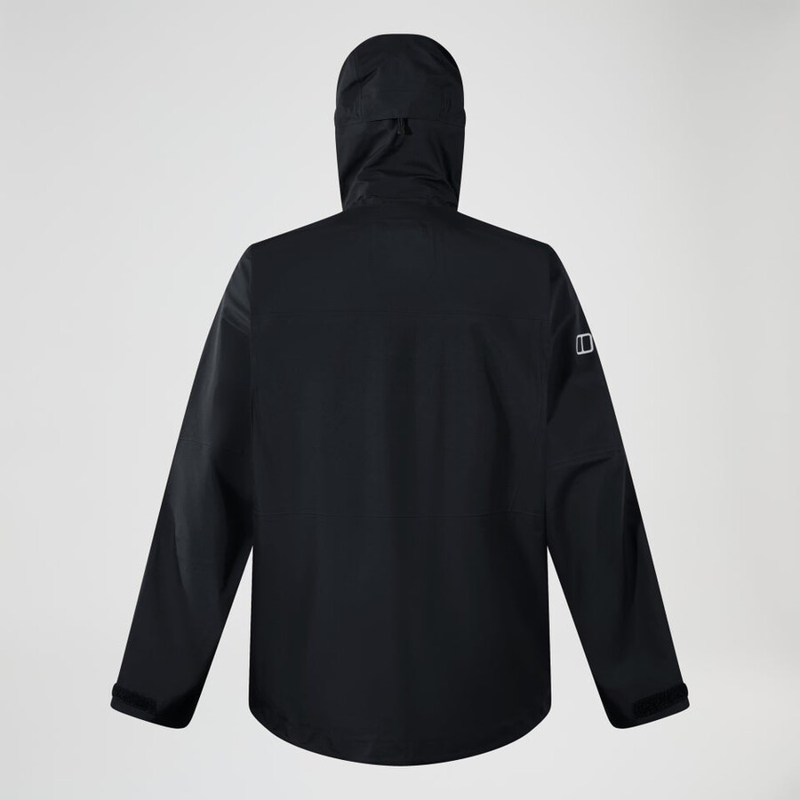 los hombres de la cumbre del buscador de la chaqueta de gore-tex - negro berghaus