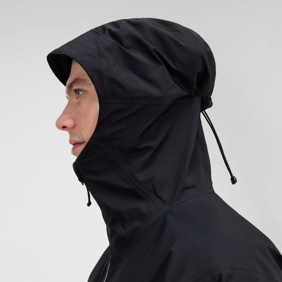 los hombres de la cumbre del buscador de la chaqueta de gore-tex - negro berghaus