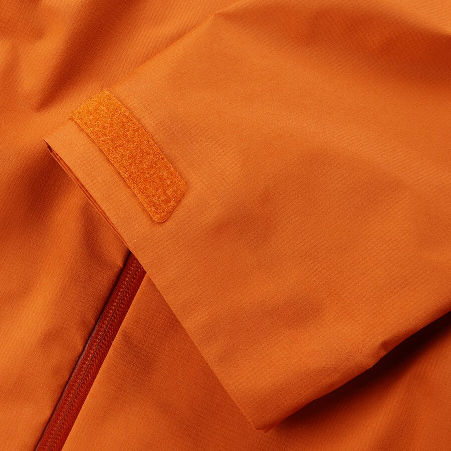 los hombres de la cumbre del buscador de la chaqueta de gore-tex - naranja berghaus
