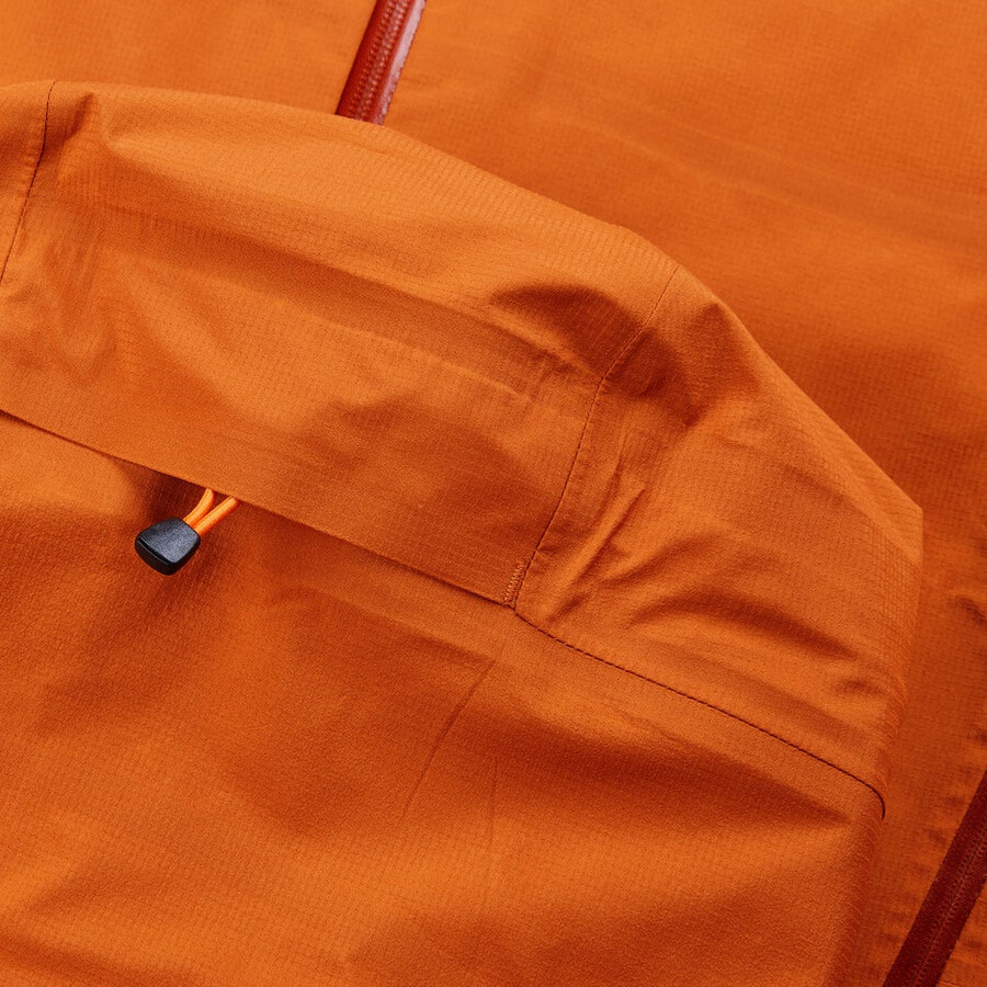 los hombres de la cumbre del buscador de la chaqueta de gore-tex - naranja berghaus