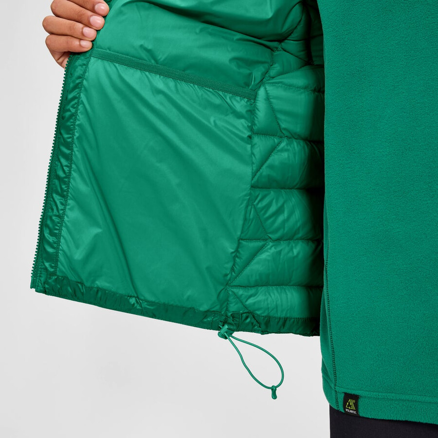 los hombres del explorador de abajo chaqueta - verde berghaus