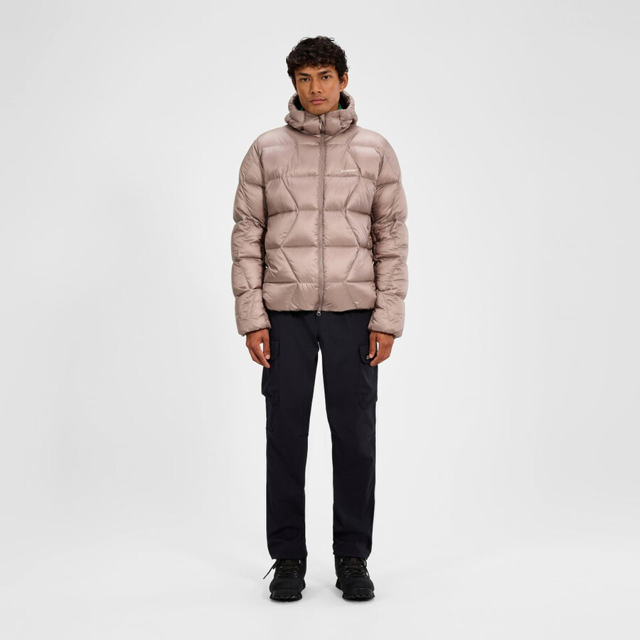 los hombres del explorador de abajo chaqueta - natural berghaus