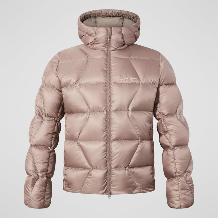 los hombres del explorador de abajo chaqueta - natural berghaus
