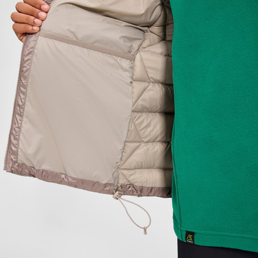 los hombres del explorador de abajo chaqueta - natural berghaus