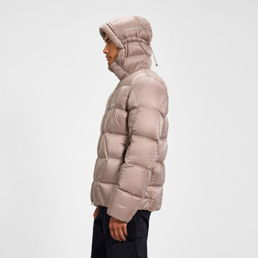 los hombres del explorador de abajo chaqueta - natural berghaus
