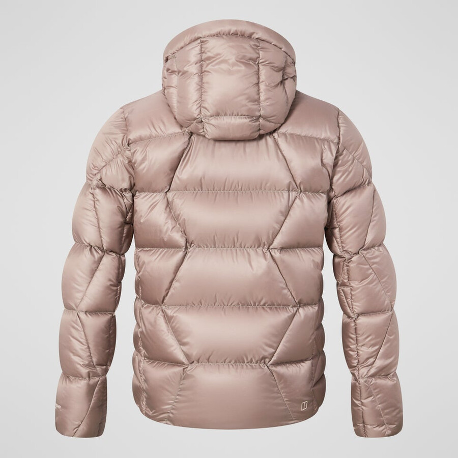 los hombres del explorador de abajo chaqueta - natural berghaus