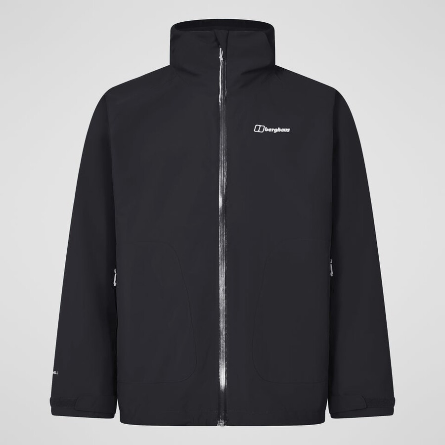 los hombres vagan interactivo de la chaqueta - negro berghaus