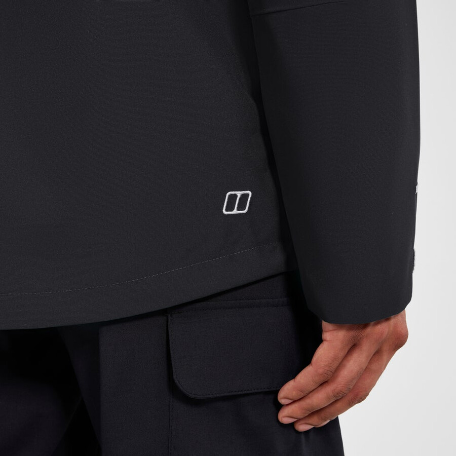 los hombres vagan interactivo de la chaqueta - negro berghaus
