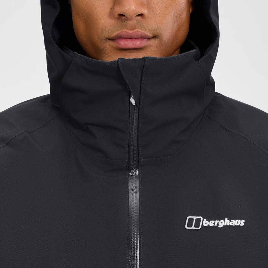 los hombres vagan interactivo de la chaqueta - negro berghaus