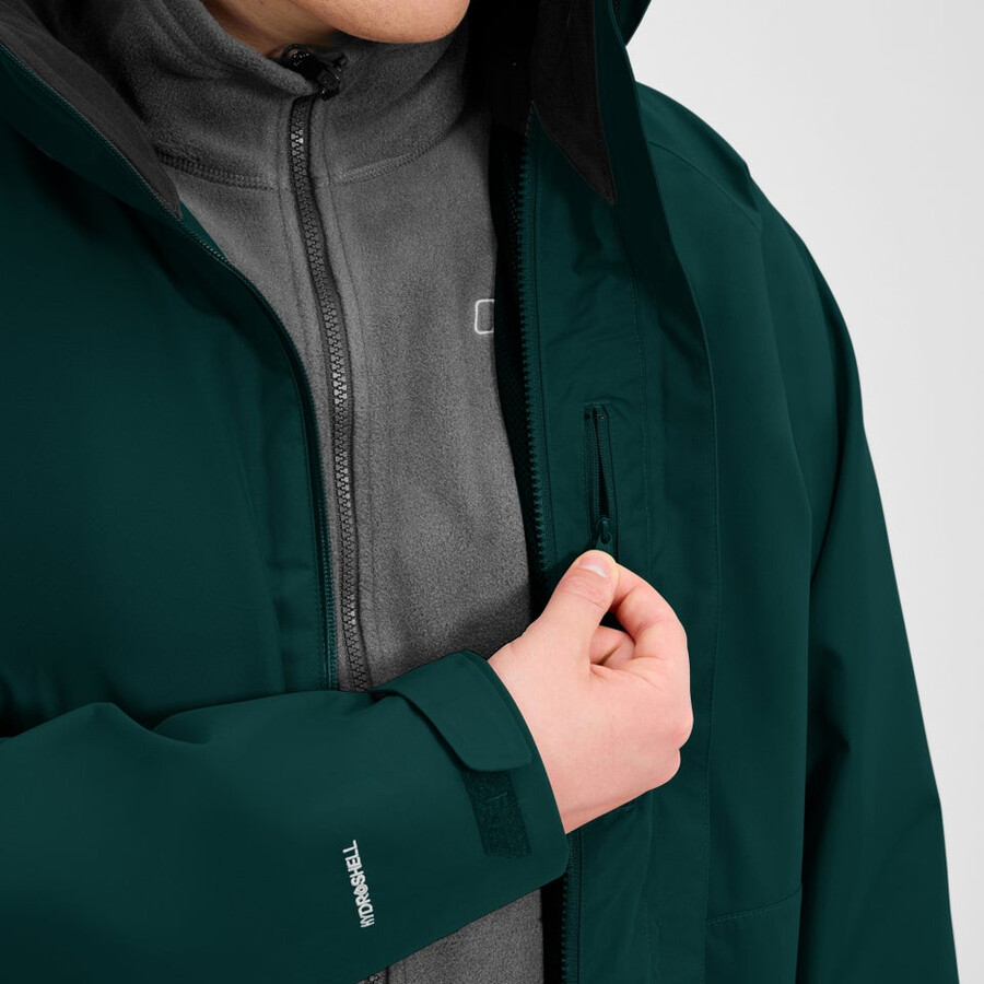 los hombres vagan interactivo de la chaqueta - verde berghaus