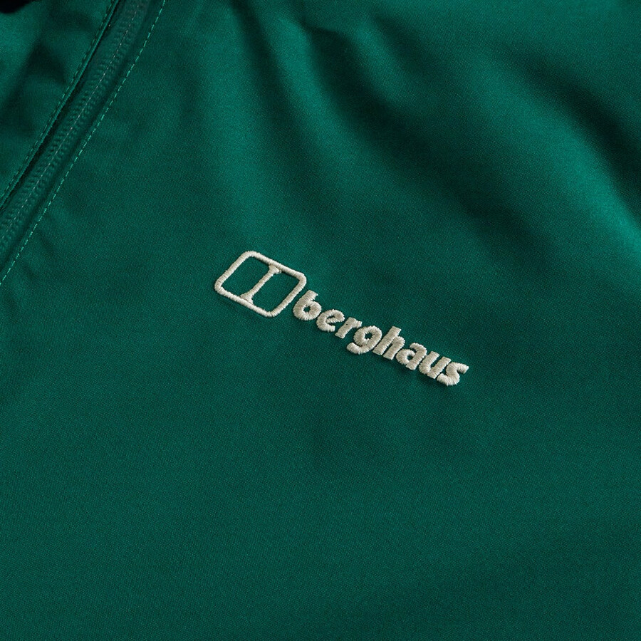 los hombres vagan interactivo de la chaqueta - verde berghaus
