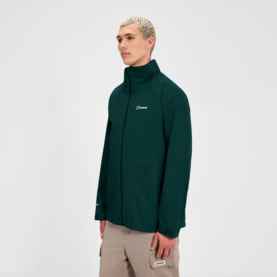 los hombres vagan interactivo de la chaqueta - verde berghaus