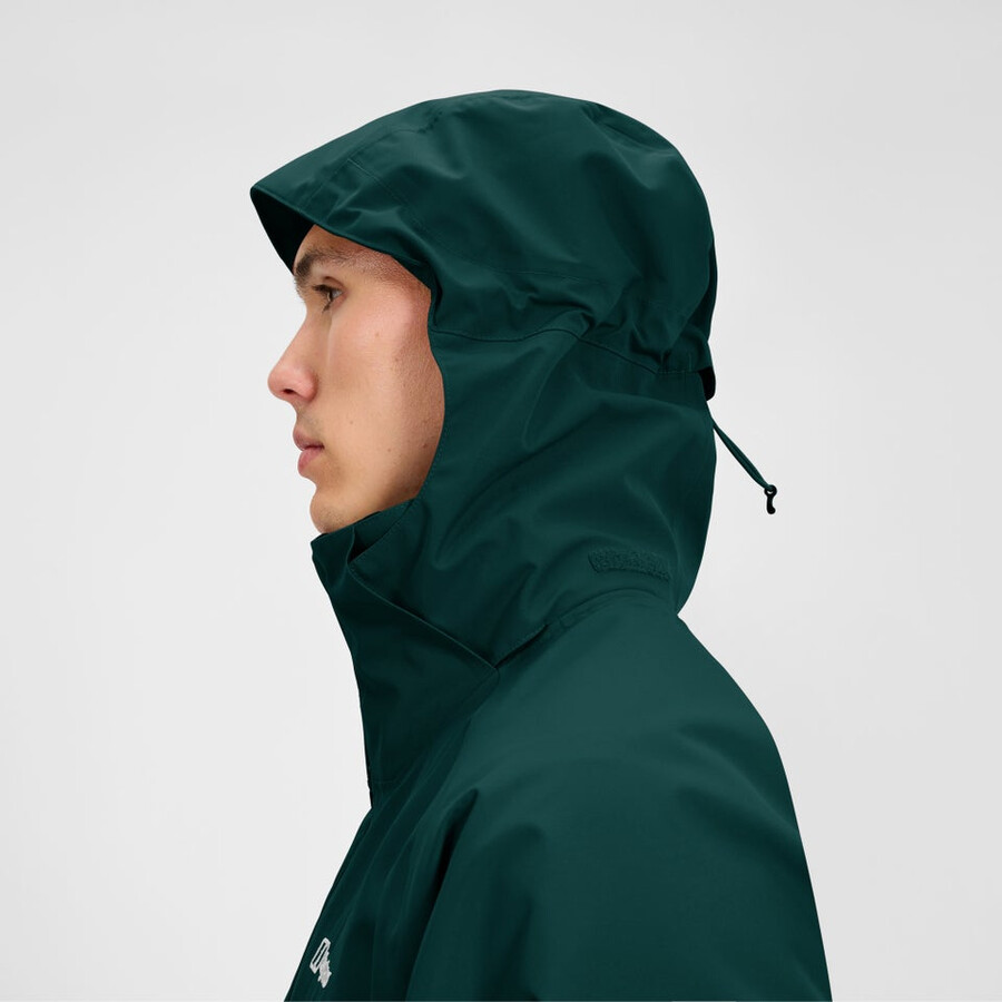 los hombres vagan interactivo de la chaqueta - verde berghaus