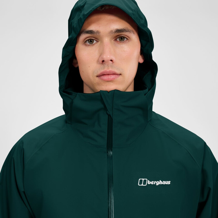 los hombres vagan interactivo de la chaqueta - verde berghaus