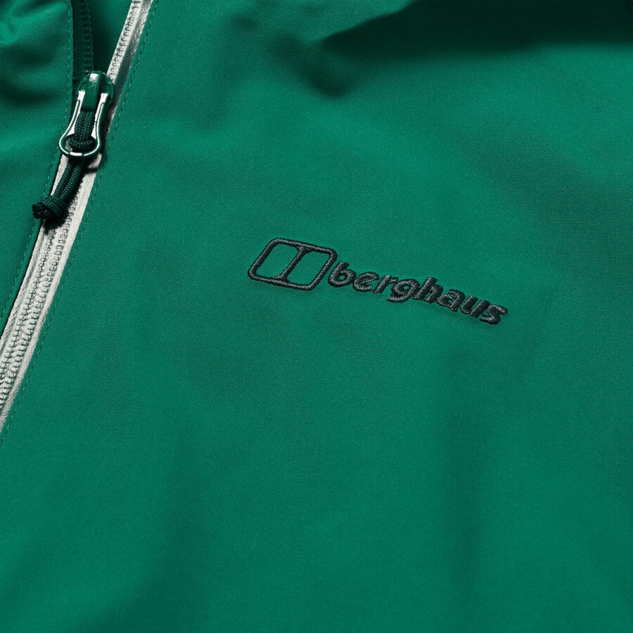 los hombres wansbeck aislado parka verde berghaus