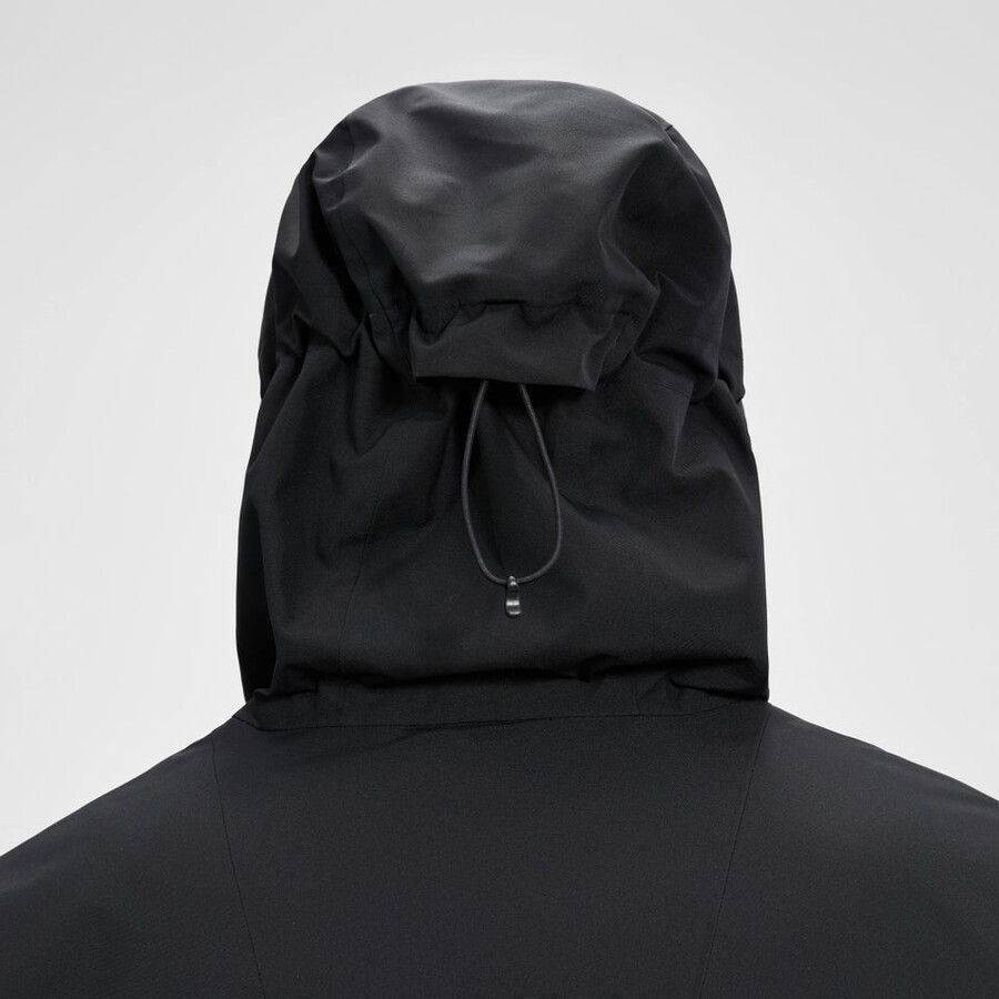 los hombres wansbeck parka - negro berghaus
