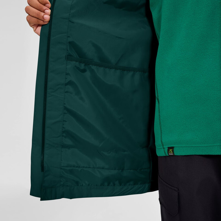 los hombres wansbeck parka verde berghaus