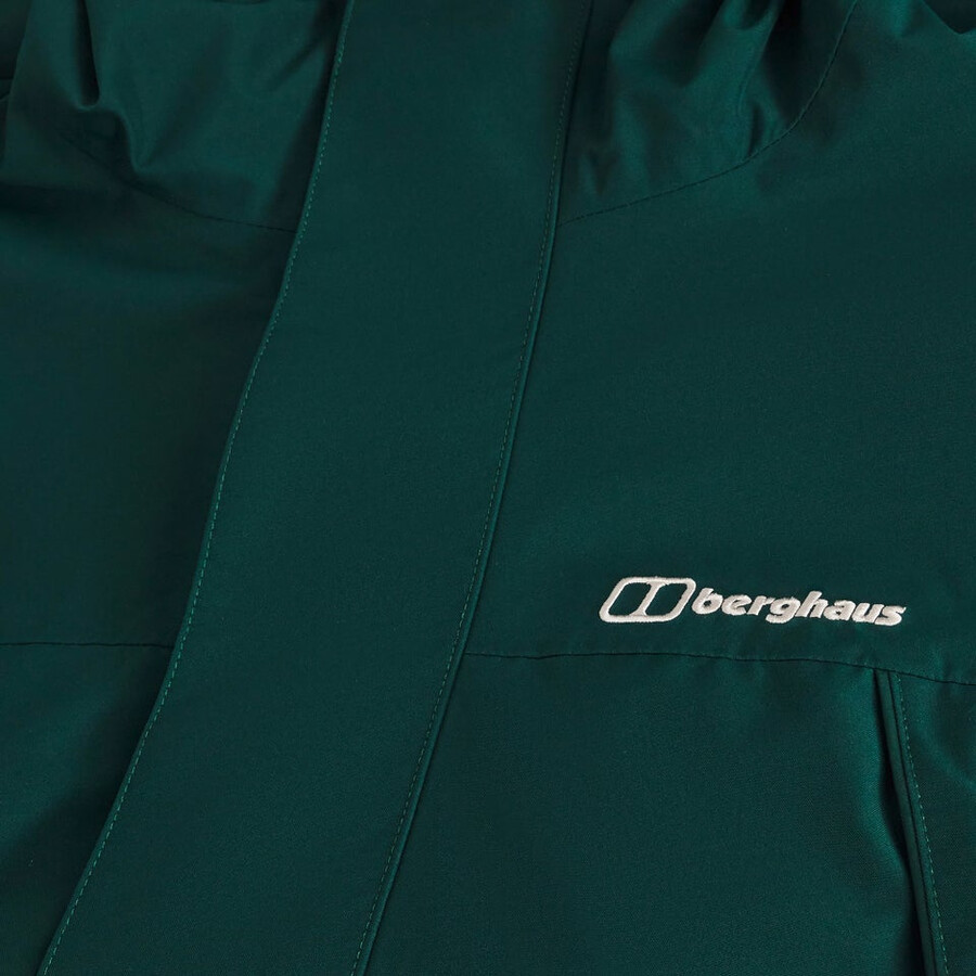 los hombres wansbeck parka verde berghaus