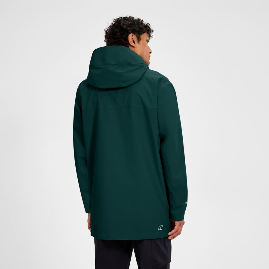 los hombres wansbeck parka verde berghaus