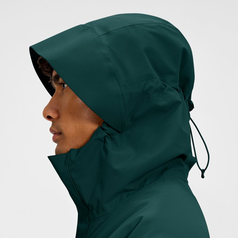 los hombres wansbeck parka verde berghaus