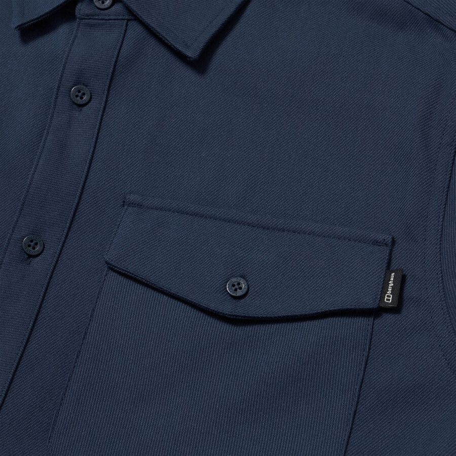 los hombres snarford camiseta - azul oscuro berghaus