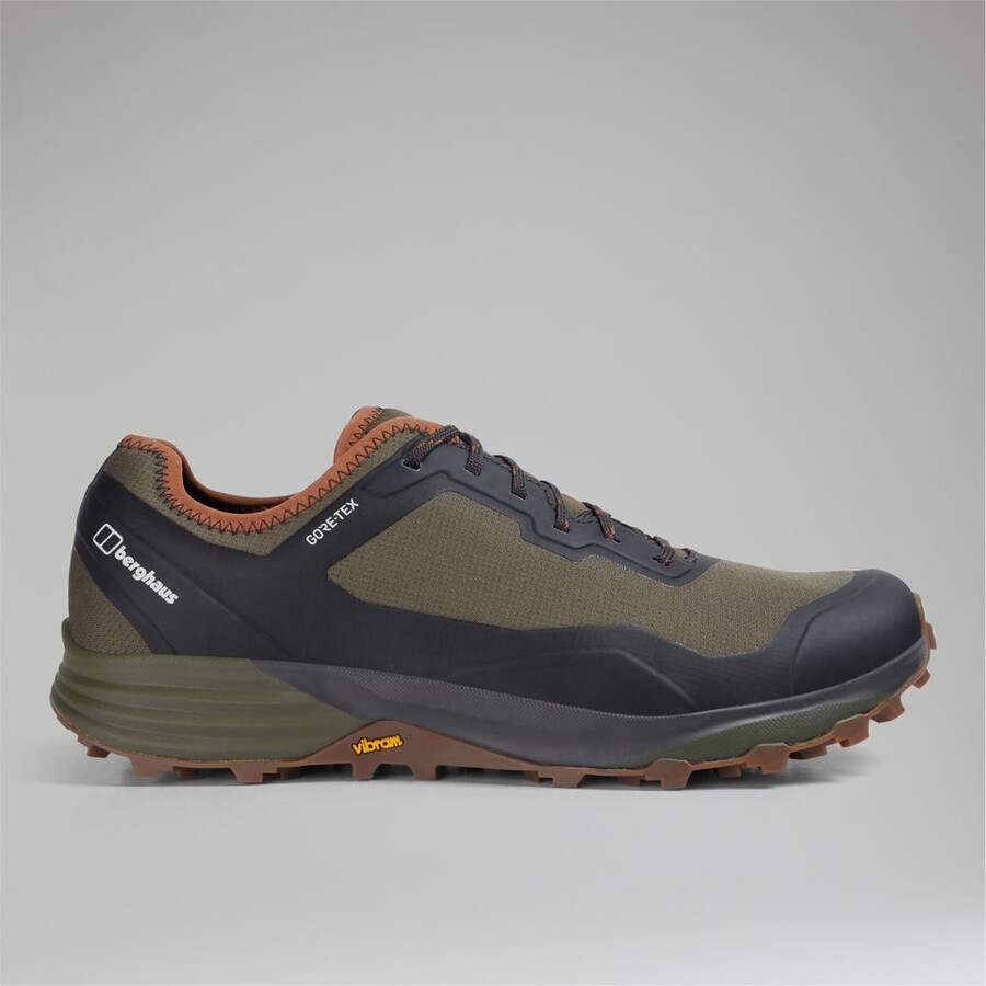 los hombres vc22 gore-tex botas - de color marrón oscuroverde oscuro berghaus
