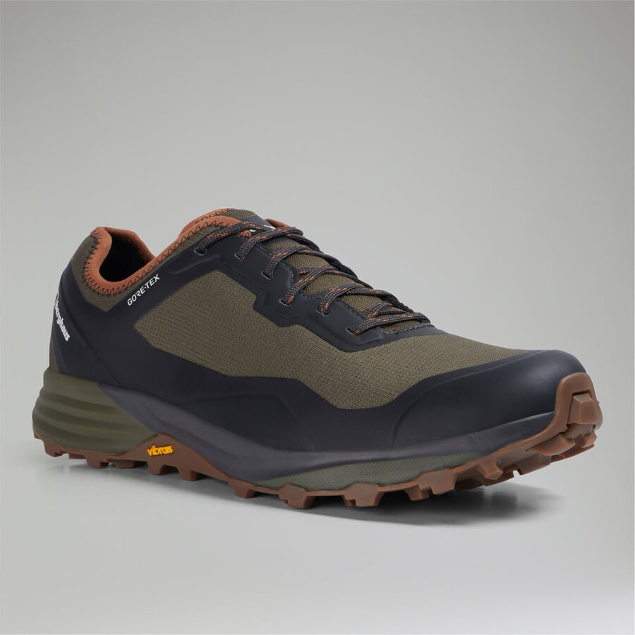 los hombres vc22 gore-tex botas - de color marrón oscuroverde oscuro berghaus