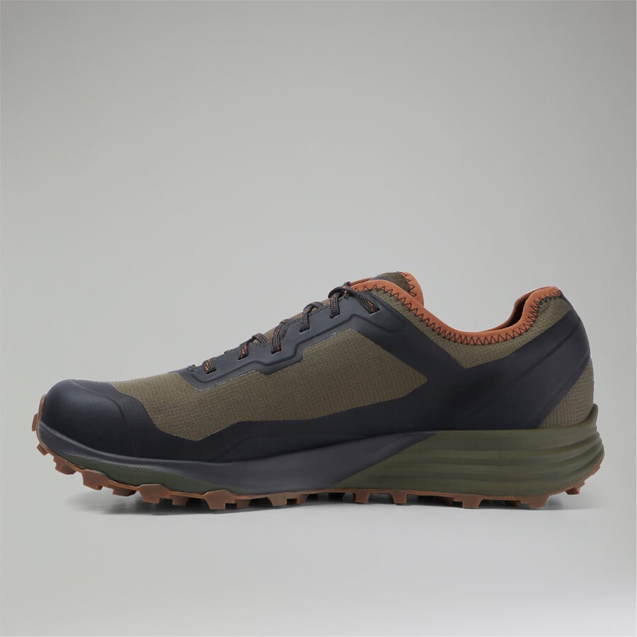 los hombres vc22 gore-tex botas - de color marrón oscuroverde oscuro berghaus