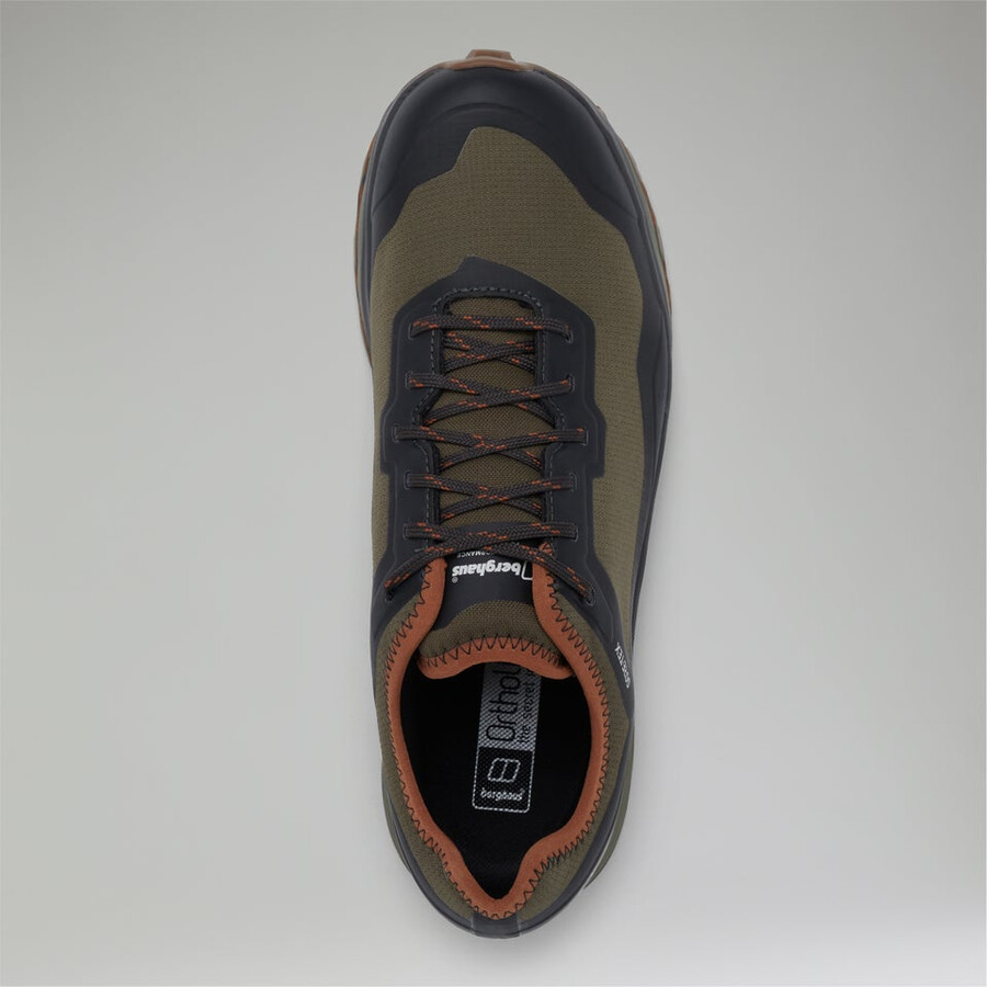los hombres vc22 gore-tex botas - de color marrón oscuroverde oscuro berghaus