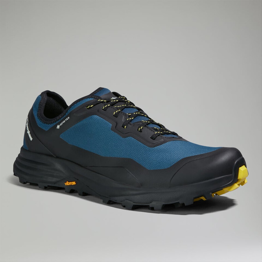 los hombres vc22 de gore-tex impermeable zapatos - negroazul marino berghaus