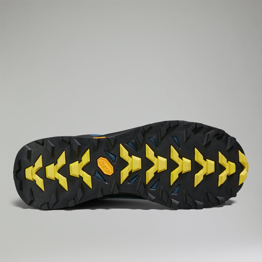 los hombres vc22 de gore-tex impermeable zapatos - negroazul marino berghaus