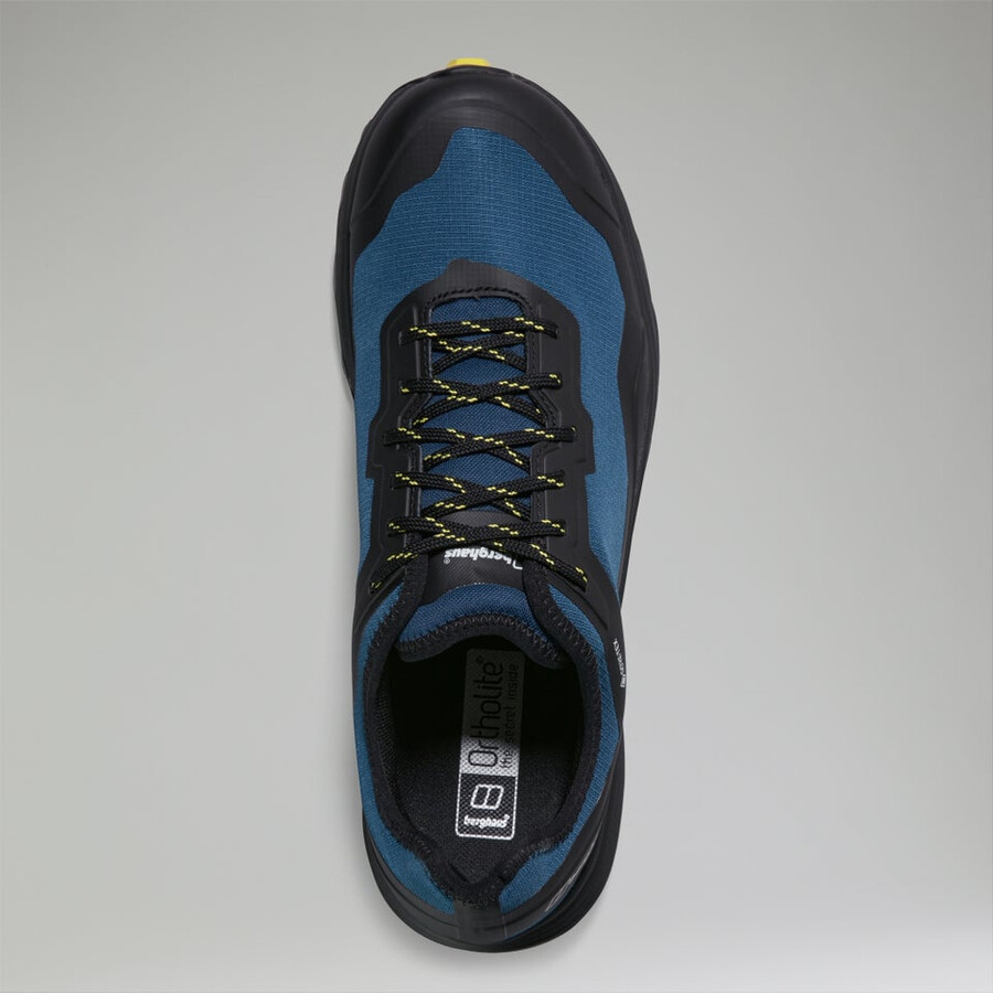 los hombres vc22 de gore-tex impermeable zapatos - negroazul marino berghaus