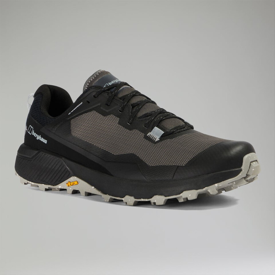 los hombres de la revolución activo de zapatos - negrogris oscuro berghaus
