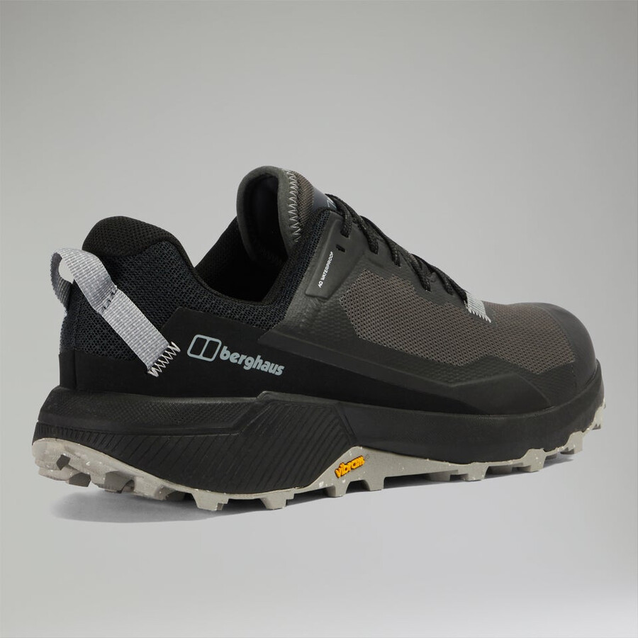 los hombres de la revolución activo de zapatos - negrogris oscuro berghaus