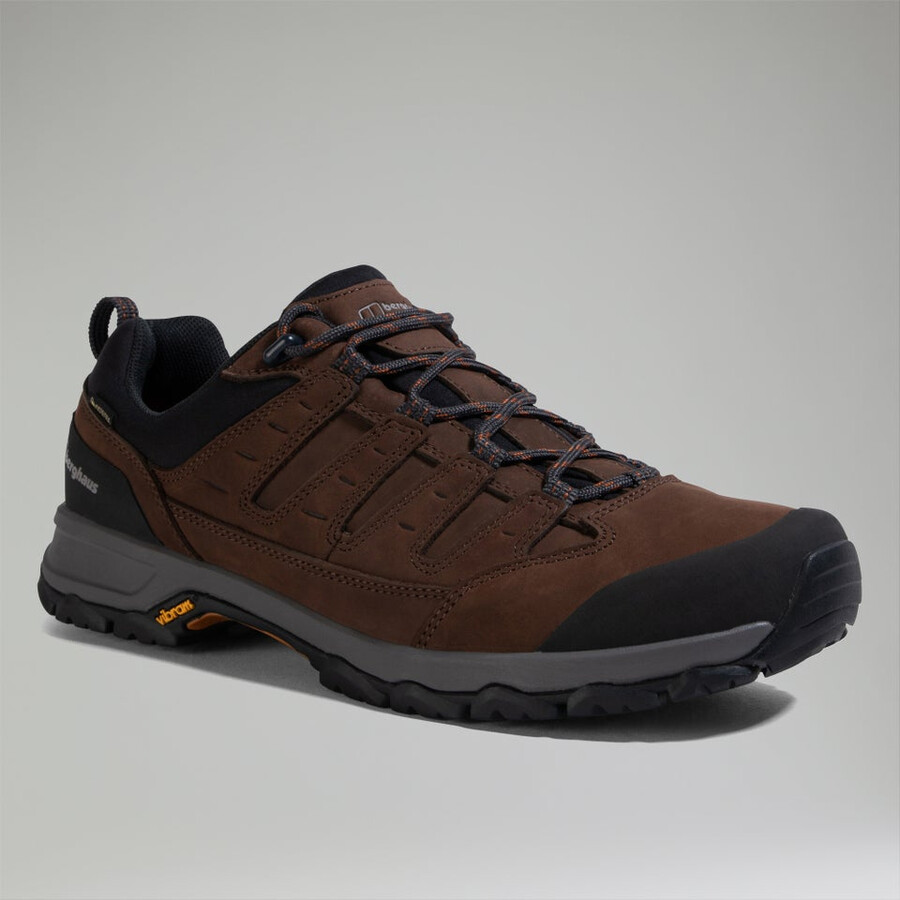 los hombres fellmaster activa de gore-tex 2.0 zapato marrónnaranja berghaus
