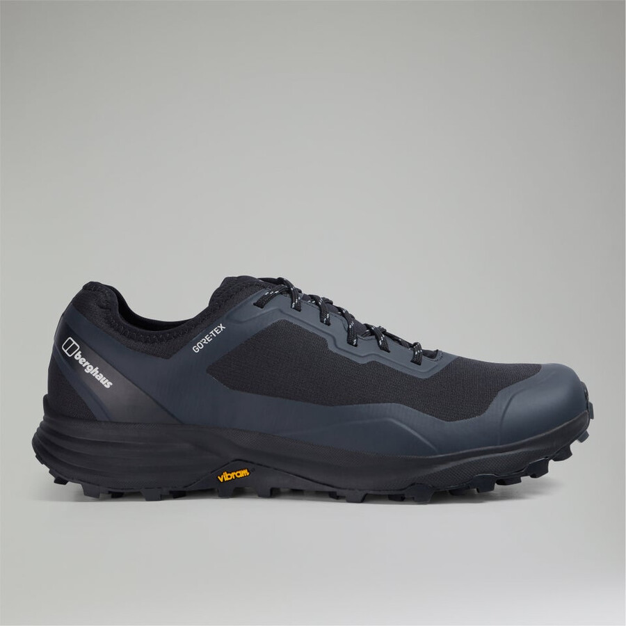 los hombres vc22 2.0 gore-tex impermeable zapatos - grisnegro berghaus