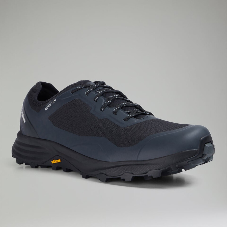 los hombres vc22 2.0 gore-tex impermeable zapatos - grisnegro berghaus