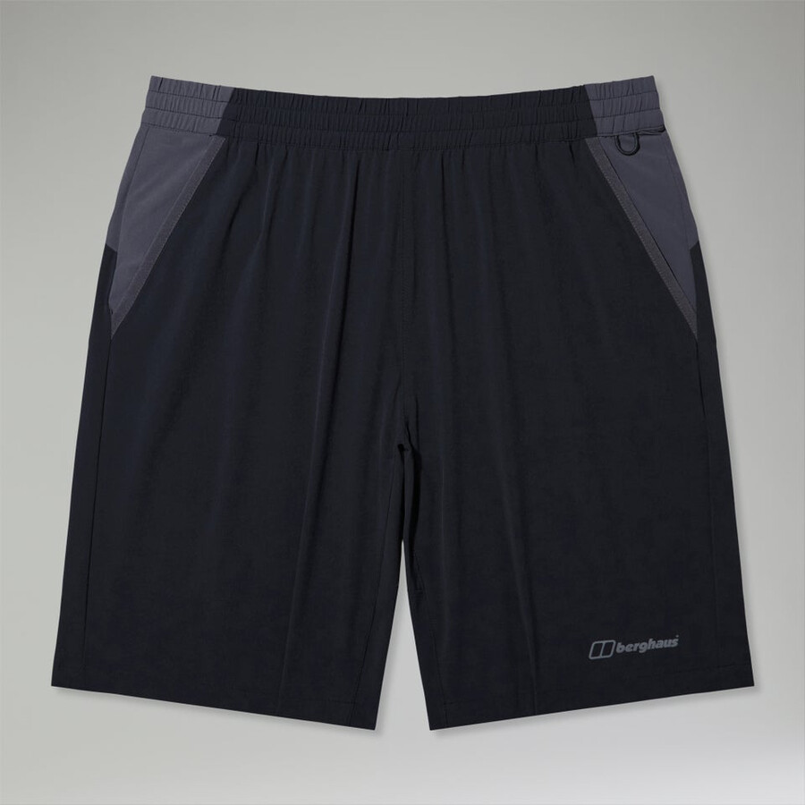 los hombres wandermoor viento a corto negrogris berghaus